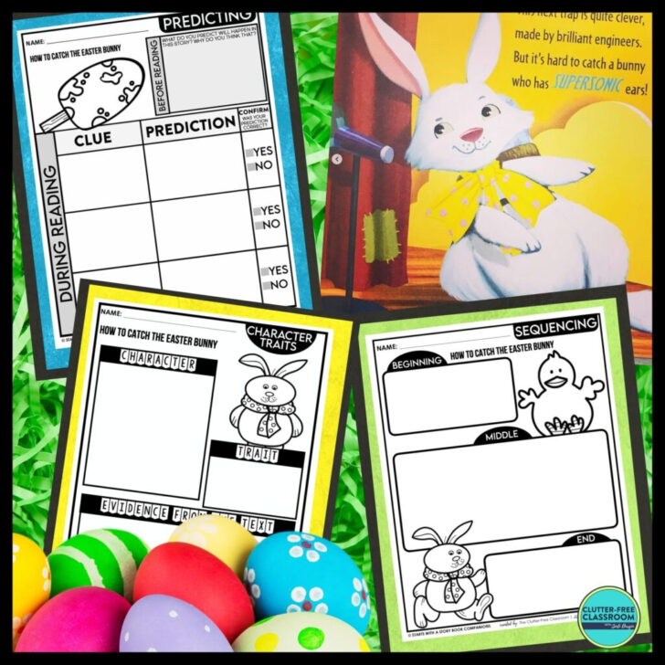 How to Catch the Easter Bunny Worksheets
