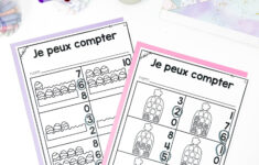 Kindergarten French Easter Math &amp; Literacy Worksheets | No Prep intended for French Easter Worksheets