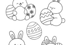 Page 7 - Free Custom Printable Easter Worksheet Templates | Canva regarding Easter Bunny Worksheets Preschool