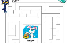 Pete The Cat Find The Easter Bunny'S Basket pertaining to Pete The Cat Easter Worksheets
