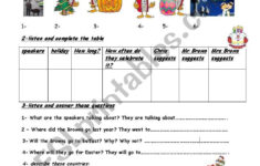 Planning Easter Holiday - Esl Worksheetmiss Manal intended for Easter Holiday Worksheets