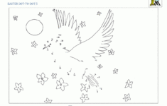 Printable Easter Dot To Dot inside Free Easter Connect The Dots Worksheets