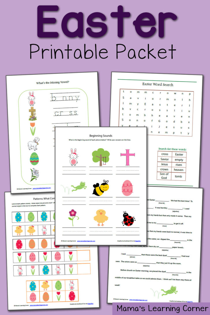 4th Grade Easter Worksheets