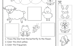 Spring Following Directions Worksheet - Free Printable, Digital, &amp; Pdf pertaining to Easter Following Directions Worksheets
