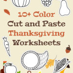 11 Color Cut And Paste Thanksgiving Worksheets   Free Pdf At Throughout Color Cut And Paste Thanksgiving Worksheets