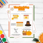 12 Thanksgiving Fun Facts For Kids You Can Print | Kids Activities Inside Thanksgiving Facts Worksheet