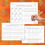 3 Free Thanksgiving Word Mapping Worksheets   Literacy Learn Inside Thanksgiving Spelling Worksheets
