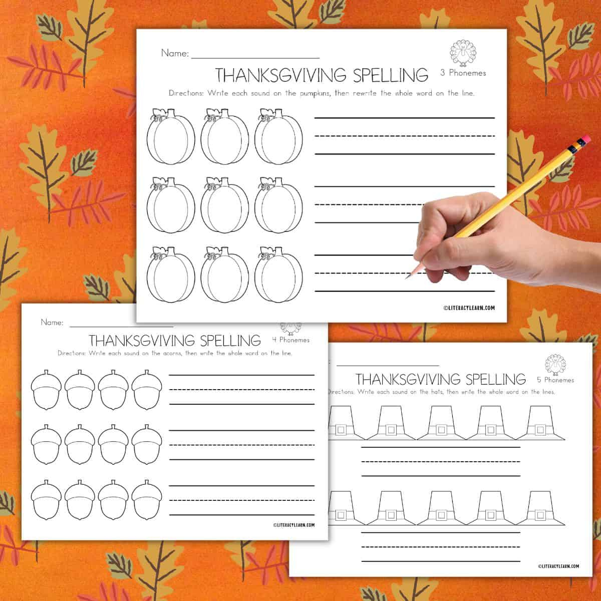 3 Free Thanksgiving Word Mapping Worksheets - Literacy Learn inside Thanksgiving Spelling Worksheets