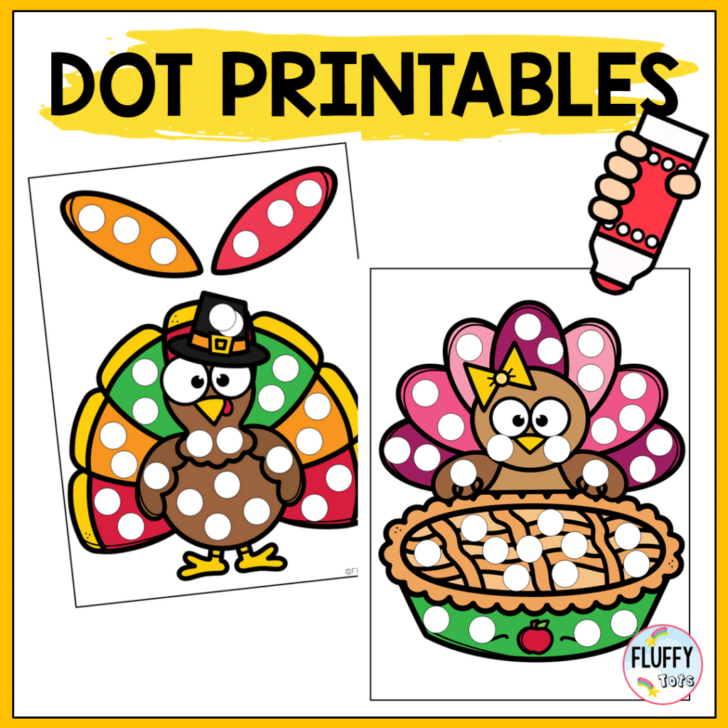 Thanksgiving Fine Motor Worksheets