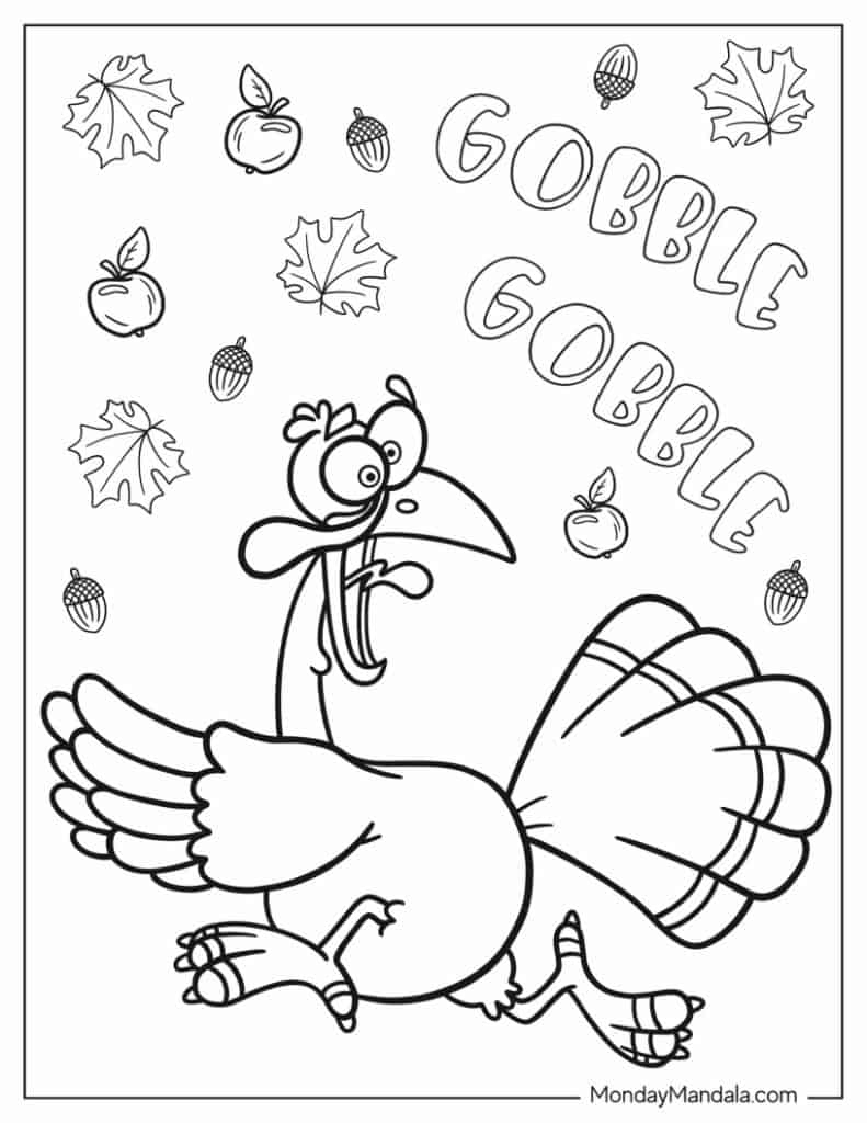 67 Thanksgiving Coloring Pages (Free Pdf Printables) with regard to Thanksgiving Worksheets Coloring