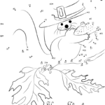 Beautiful Thanksgiving Day Dot To Dot Printable Worksheet Within Thanksgiving Dot To Dot Worksheets