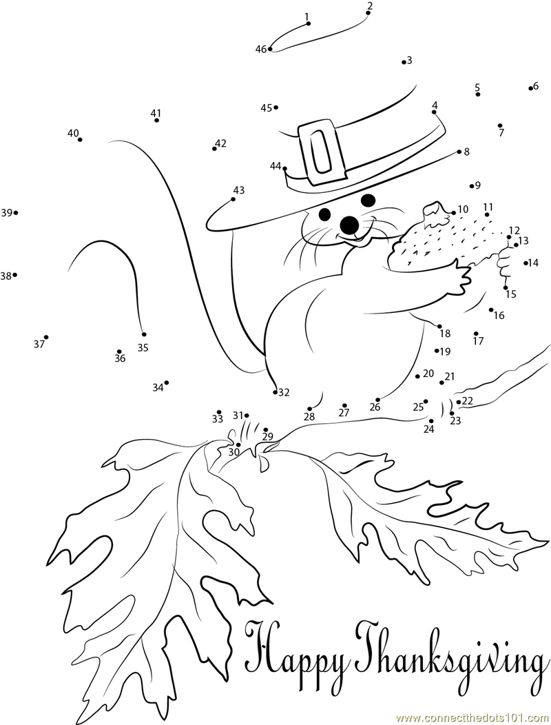 Beautiful Thanksgiving Day Dot To Dot Printable Worksheet within Thanksgiving Dot To Dot Worksheets