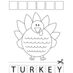 Cut And Paste Thanksgiving Worksheets Worksheets Within Thanksgiving Cutting Worksheets