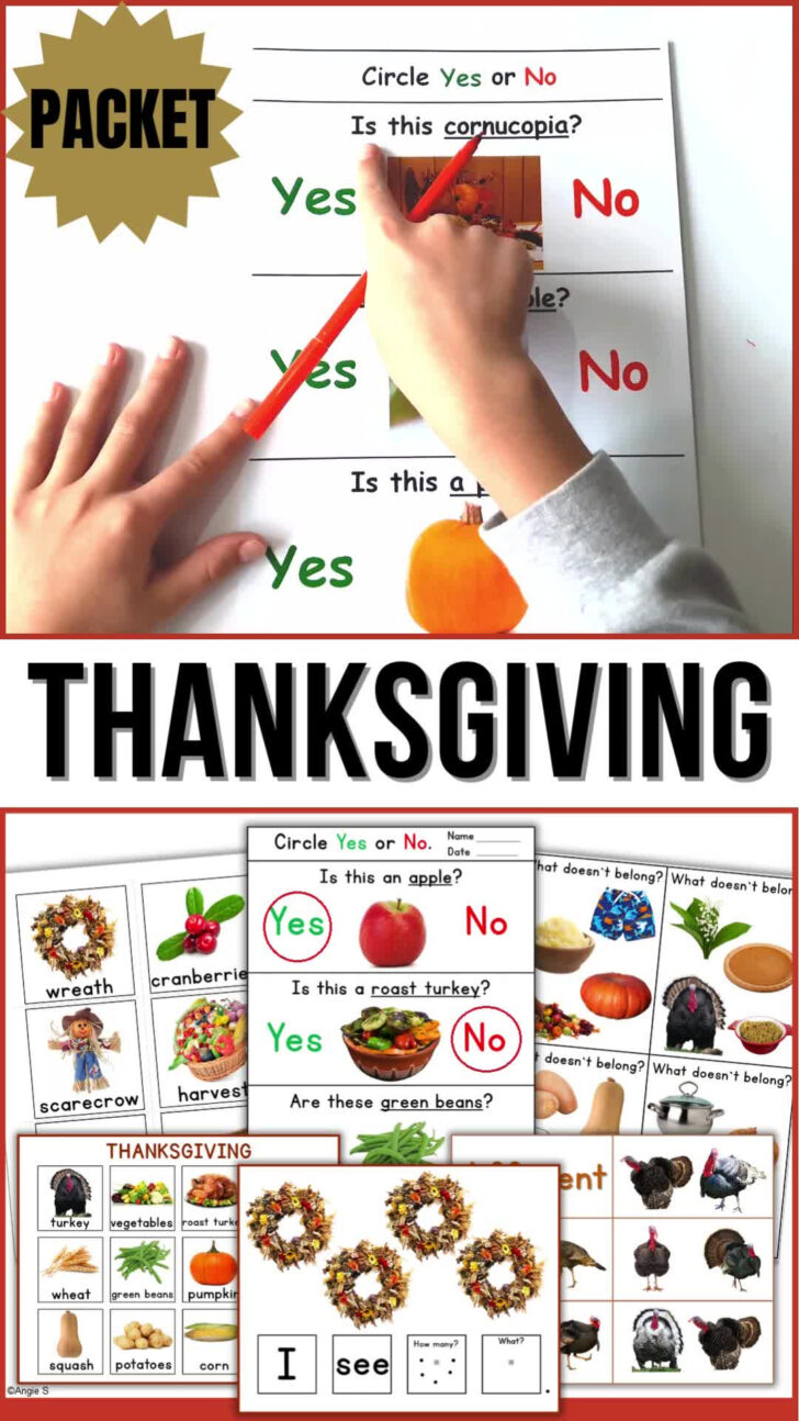 Pinterest Thanksgiving Worksheets
