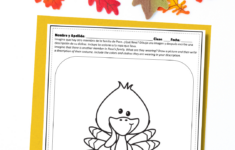 Free Activity For Thanksgiving In Spanish Class - Srta Spanish with Thanksgiving Worksheets In Spanish Free