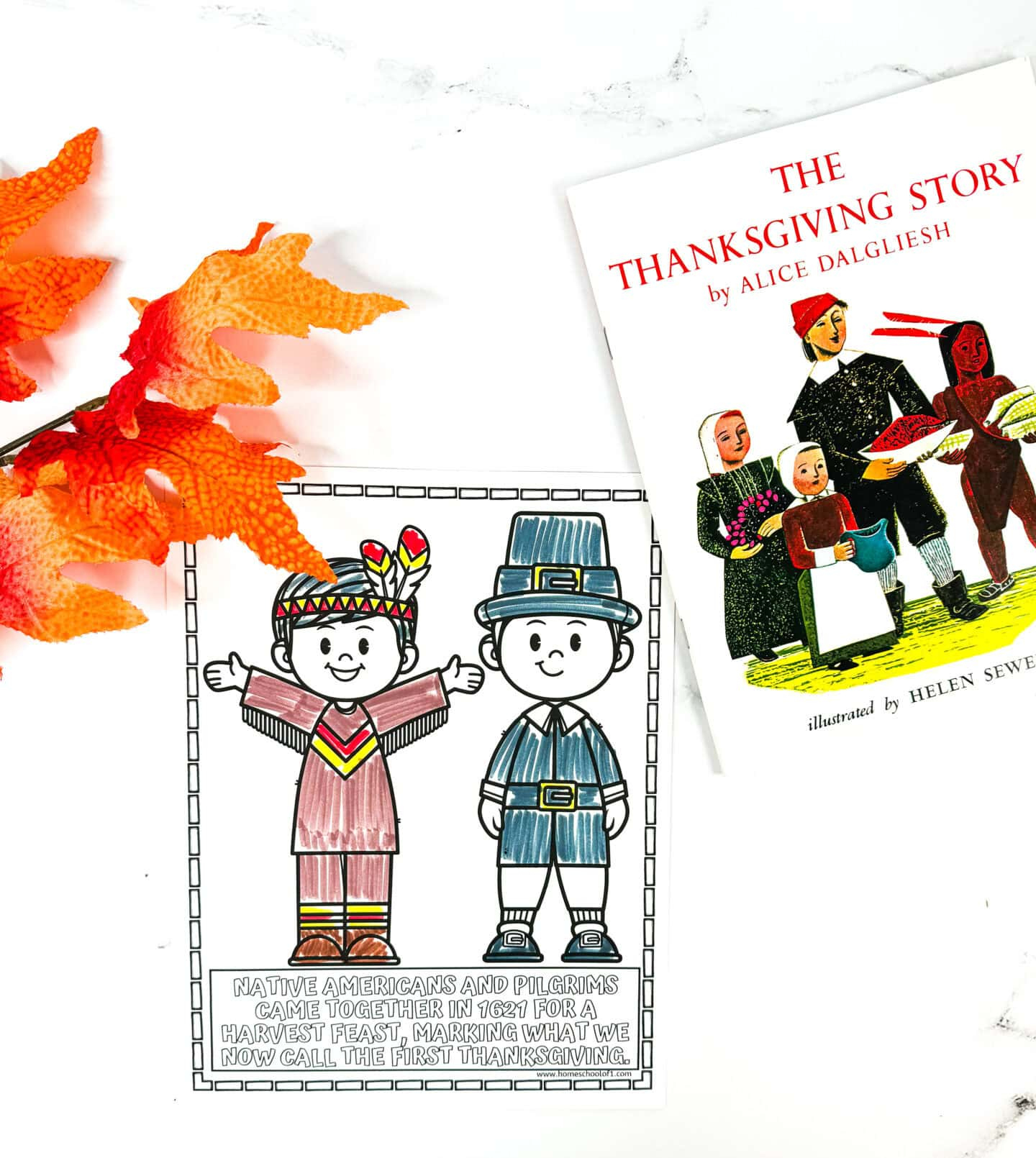 Free History Of Thanksgiving Coloring Page within The Real Story Of Thanksgiving History Channel Worksheet