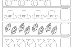 Free Preschool Printable Worksheets: Thanksgiving Math with regard to Thanksgiving Math Kindergarten Worksheets