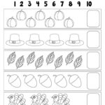 Free Preschool Printable Worksheets: Thanksgiving Math Within Thanksgiving Preschool Math Worksheets