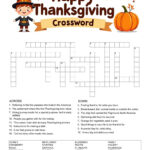 Free Printable – All Free Printable Regarding Super Teacher Worksheets Thanksgiving Crossword