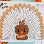 Free Printable Gratitude Thanksgiving Turkeys   Play Party Plan With Turkey Thanksgiving Worksheet
