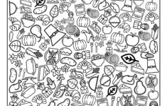 Free Printable I Spy Thanksgiving Activity - Paper Trail Design within Thanksgiving I Spy Worksheets