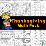 Free Printable Kindergarten Thanksgiving Math Worksheets Within Free Printable Thanksgiving Math Worksheets