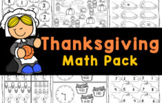 Free Printable Kindergarten Thanksgiving Math Worksheets within Thanksgiving Addition Worksheets Kindergarten