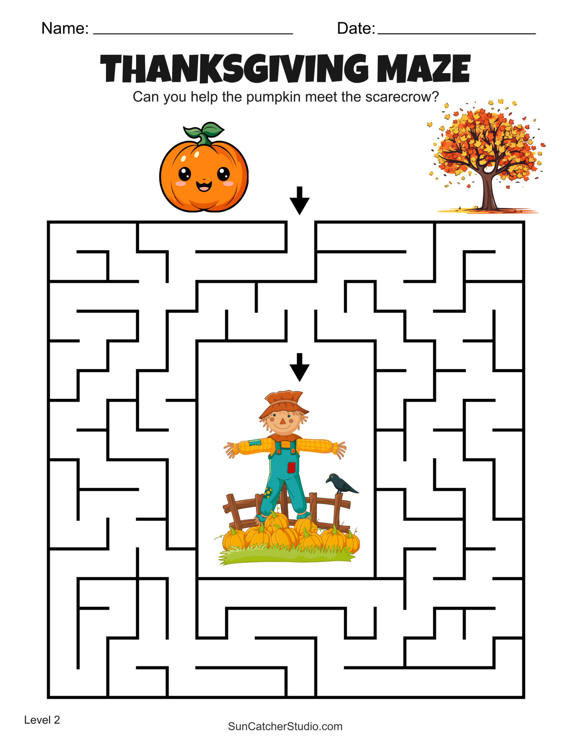 Free Printable Thanksgiving Maze Worksheets And Puzzles – Free with regard to Thanksgiving Maze Worksheet