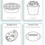 Free Printable Thanksgiving Tracing Worksheets   The Artisan Life Intended For Thanksgiving 2024 Worksheets