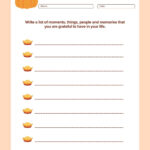 Free Printable Thanksgiving Worksheet Templates | Canva Regarding Thanksgiving Therapy Worksheets