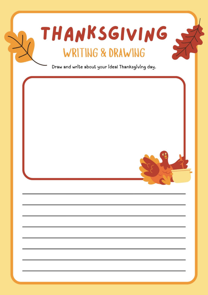Free Thanksgiving Writing Worksheets