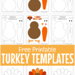 Free Printable Turkey Template For Thanksgiving Crafts With Thanksgiving Crafts And Worksheets