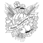 Free Thanksgiving Coloring Page To Download   Thanksgiving Pertaining To Thanksgiving Coloring Worksheet