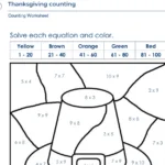 Free Thanksgiving Counting Worksheets [Pdfs] Brighterly For Algebra 2 Thanksgiving Worksheets