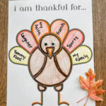 Free Thanksgiving "I Am Thankful For" Printable   Fox Farm Home Pertaining To Thanksgiving Thankful Worksheets