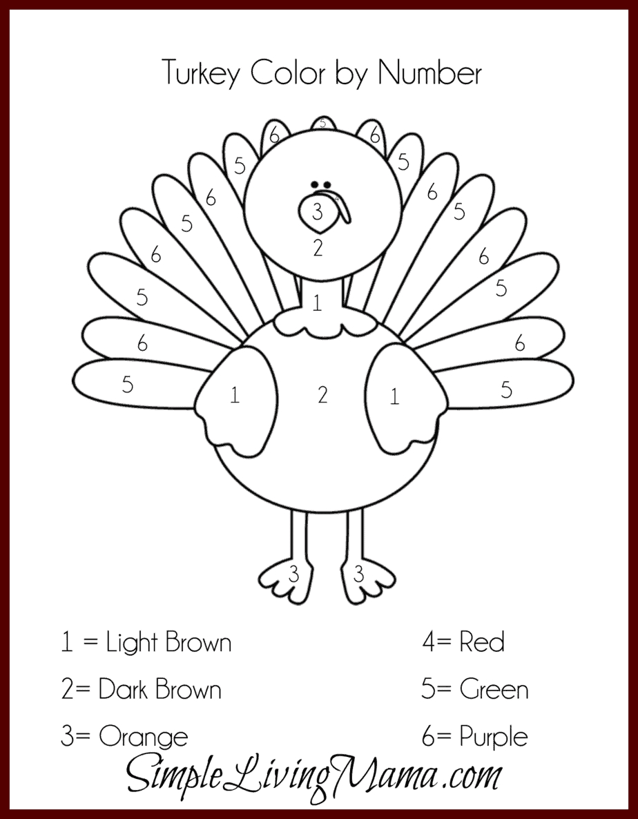 Free Thanksgiving Printables And Crafts For Kids - Simple Living Mama for Thanksgiving Craft Worksheets