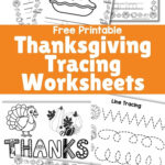 Free Thanksgiving Tracing Worksheets   Make Fun Printables Intended For Free Thanksgiving Tracing Worksheets