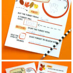 Funny How To Cook A Turkey Printable!   A Girl And A Glue Gun With Regard To How To Cook A Thanksgiving Turkey Worksheet