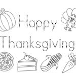 Happy Thanksgiving Worksheets For Preschoolers! ⋆ The Hollydog Blog Inside Happy Thanksgiving Worksheet