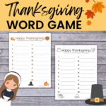 How Many Words Can You Make From Happy Thanksgiving   Simply Full With Regard To Making Words From Thanksgiving Worksheet