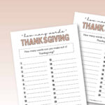 How Many Words Can You Make From Thanksgiving   Worksheet In How Many Words Can You Make From Thanksgiving Worksheet