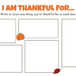 I Am Thankful For' Printables   10 Unique Worksheets | Printabulls Inside Thanksgiving Gratitude Worksheet
