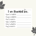 I Am Thankful For Thanksgiving Activity Printable   Etsy Hong Kong Pertaining To I Am Thankful For Thanksgiving Worksheet