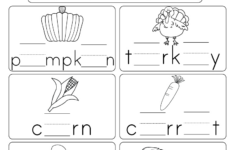 Missing Vowels Thanksgiving Worksheet - Free Printable, Digital, &amp; Pdf pertaining to Thanksgiving Worksheets For Toddlers