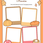 Page 4   Free Printable Thanksgiving Worksheet Templates | Canva Pertaining To Thanksgiving Favorites Worksheet