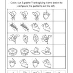 Page 4   Free Printable Thanksgiving Worksheet Templates | Canva With Regard To Color Cut And Paste Thanksgiving Worksheets
