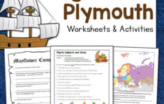 Pilgrims At Plymouth Thanksgiving Worksheets For 2Nd-5Th Graders with Thanksgiving Worksheets For 5Th Grade