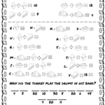Printable Thanksgiving Fill In The Blanks Worksheets Inside Thanksgiving Math Worksheets 5Th Grade