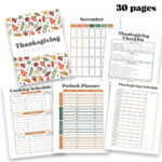 Printable Thanksgiving Planner   The Happier Homemaker With Regard To Thanksgiving Budget Worksheet