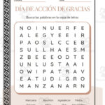 Spanish: Thanksgiving Day Word Search Packet With Regard To Thanksgiving Spanish Worksheets